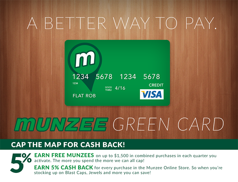 Munzee Scavenger Hunt » Introducing the Munzee Credit Card!