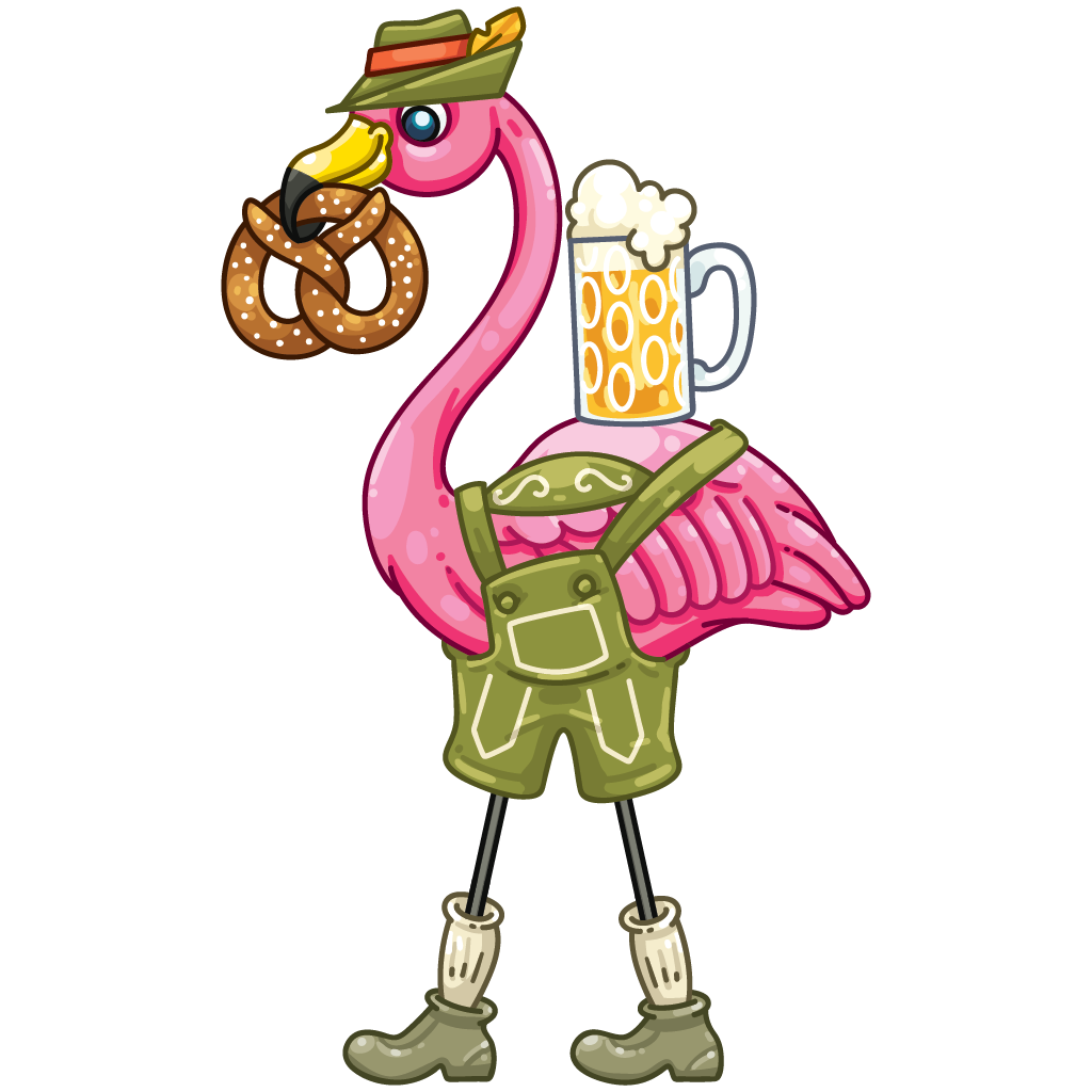 munzee-scavenger-hunt-september-2022-skin-oktoberfest-flamingo