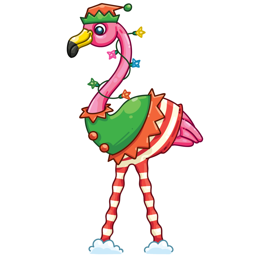 munzee-scavenger-hunt-december-2022-skin-gifting-flamingo
