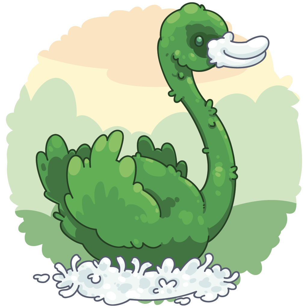 Munzee – Scavenger Hunt » April 2023 Skin: Swan Hedge